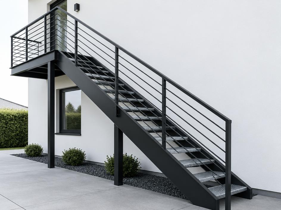 Escaleras de hierro